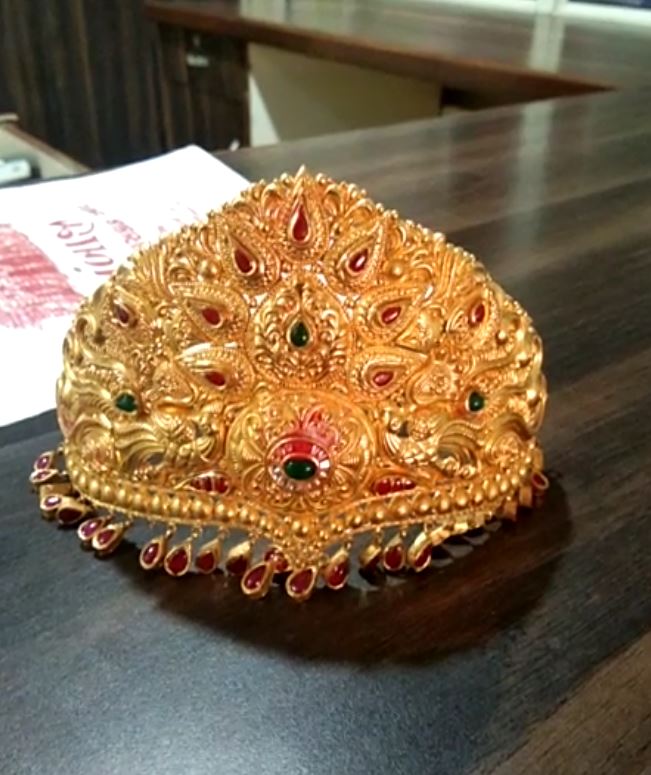 મંદિર મુગટ (સુવર્ણ-રજત)